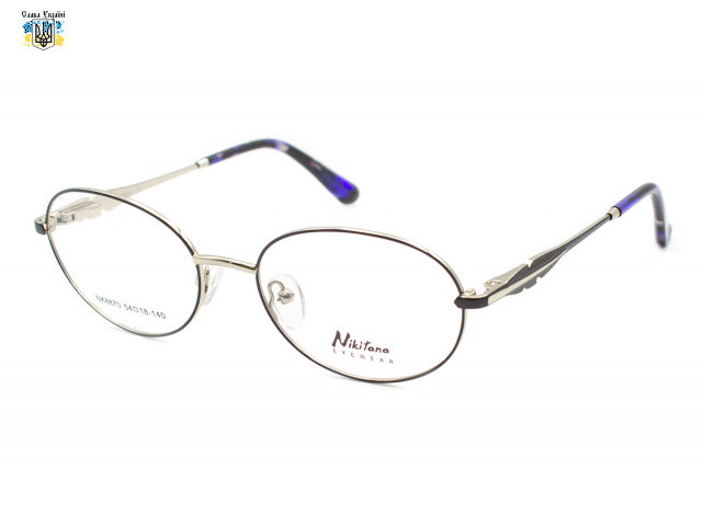 Круглі жіночі окуляри для зору Nikitana 8870